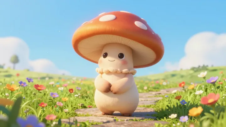 The Secret Life Beneath the Cute Mushroom