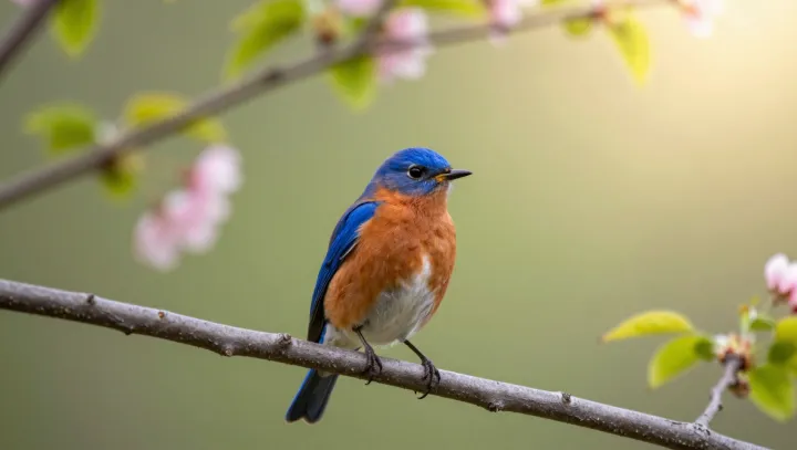 When a Bluebird Wing Quietly Teaches Math