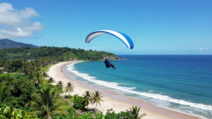 Why Low Coastal Flight Feels Strangely Calm