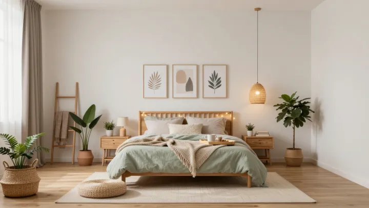 The Almost Empty Bedroom That Calms You