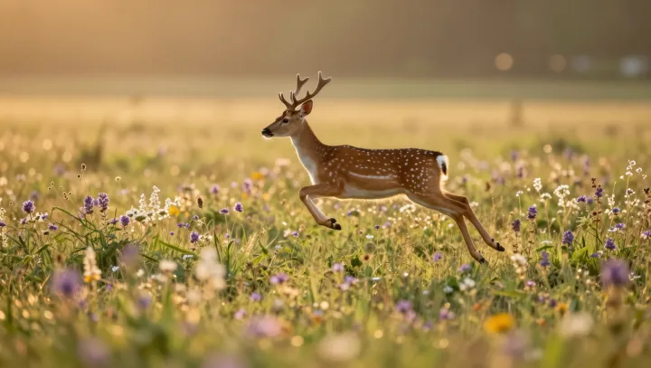 How a Tiny Fawn Launches Like a Spring