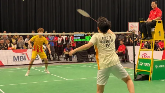 Tiga kontinjen kongsi dua emas badminton