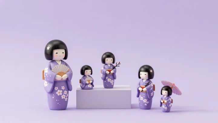 The Spinning Secret Inside Floral Nesting Dolls