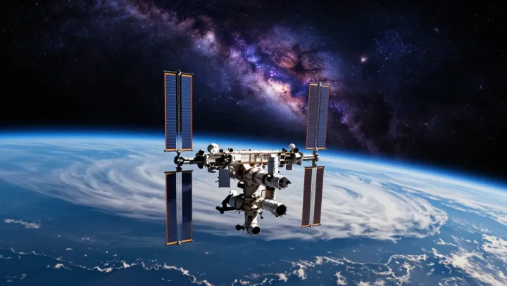 A Space Station Is A Factory On The Edge