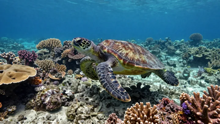 How Sea Turtles Pull Off Hour‑Long Reef Dives