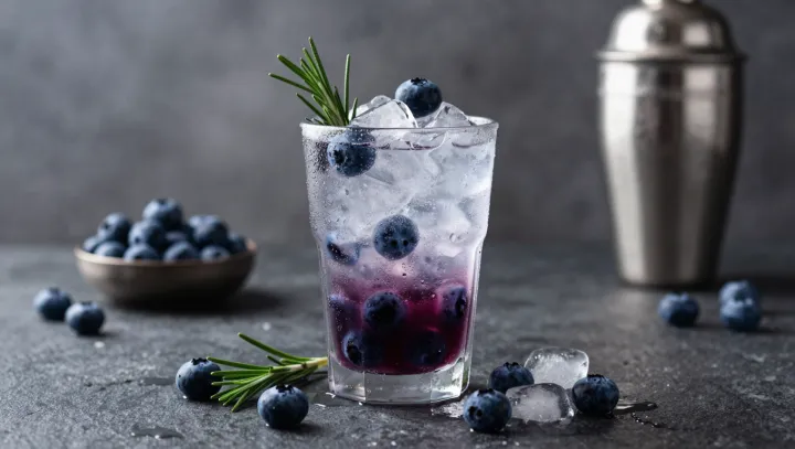 Why Ice Makes Blueberry Drinks Taste Sweeter