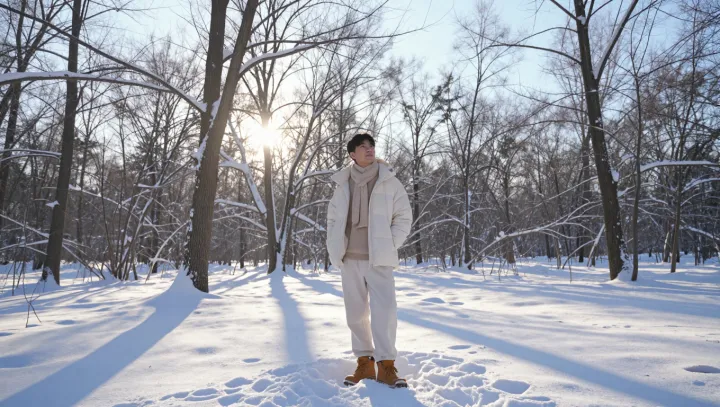 Why Cream Clothing Survives A Whiteout