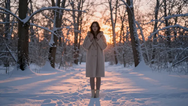 Why Snow-White Outfits Make You Look Taller