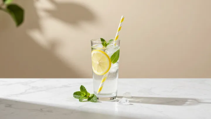 How Lemon And Mint Hack Plain Ice Water