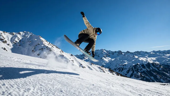 The Split-Second Physics Inside A Snowboard Jump