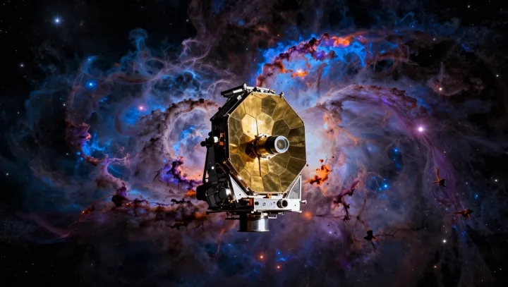 Why a Gold Space Telescope Looks Back in Time