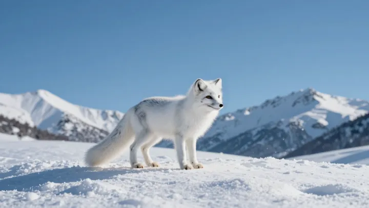 How Arctic Foxes Keep Naked Paws Warm