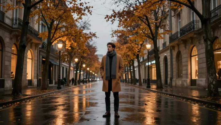 The Manufactured Candid in Rain