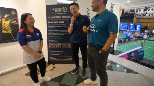 Hannah Yeoh kagum dengan aura Piala Lee Chong Wei