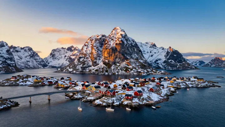A Village Pinned Between Sea and Rising Rock