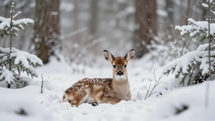Why Deer Endure Snow While Humans Fail