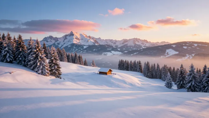 How A Tiny Cabin Beats Snowfield Cold