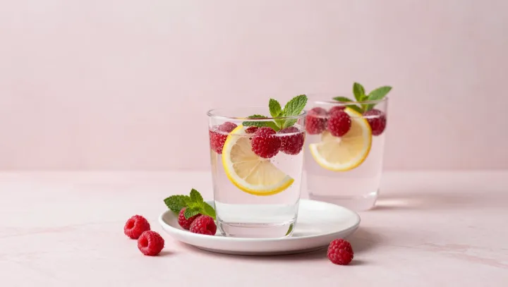 Raspberry–Citrus Water Versus Soda