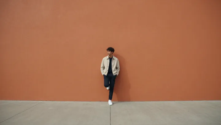 Why a Light Jacket Sharpens Dark Trousers