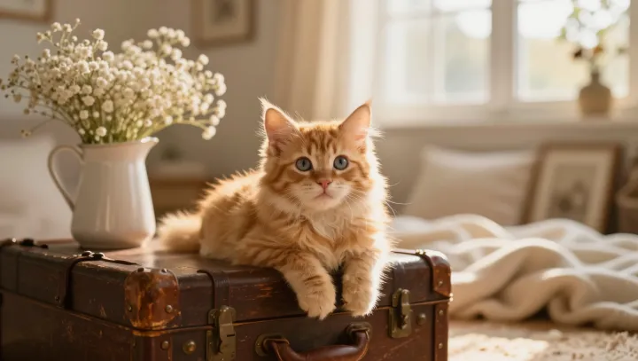 Котёнок тянется к солнцу не просто так