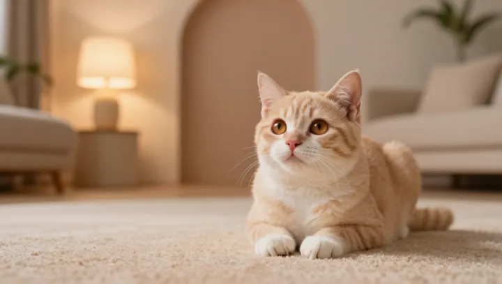 Dreamy Kitten Gaze Is a Motion Detector