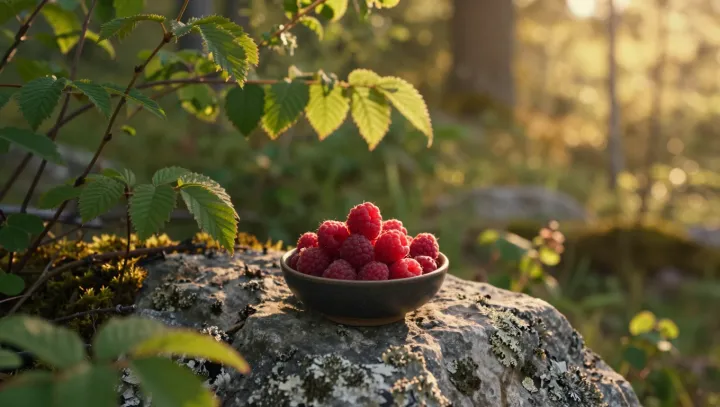 Three Visual Signs of Fresh Raspberries