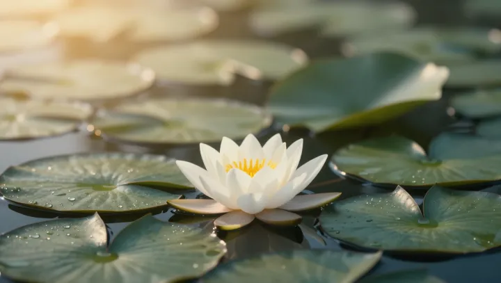 Why Water Lilies Split the Job
