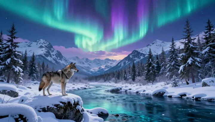 A Wolf Sees Aurora, Not a Show