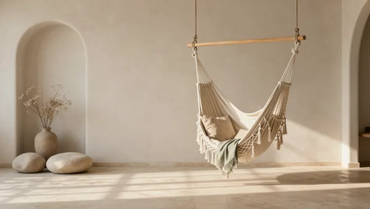 The Physics Behind a Weightless Hammock Chair