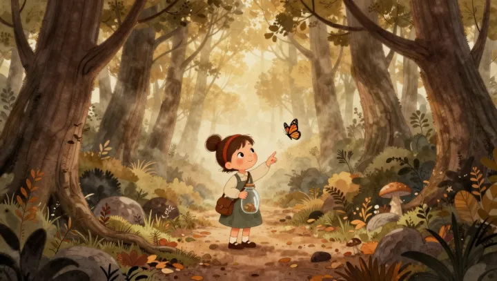 How a Butterfly Becomes Bedtime
