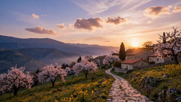 Stone Paths and Working Slopes