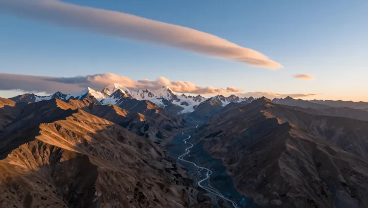 Why Peach Clouds Outlast Sunlit Peaks