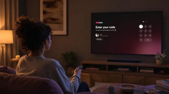 Akaun YouTube di televisyen kini boleh dikunci