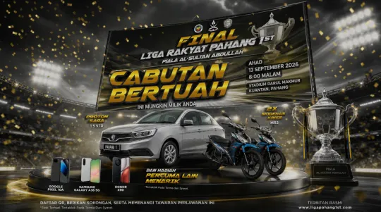 Final Piala Al-Sultan Abdullah Malam Ini
