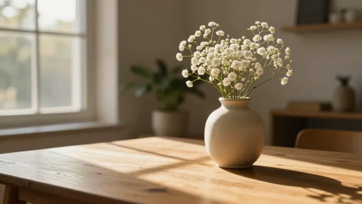 Why White Flowers Glow at Windows