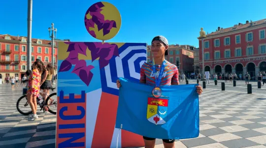 Mahasiswa UKM Tamat Triatlon Nice