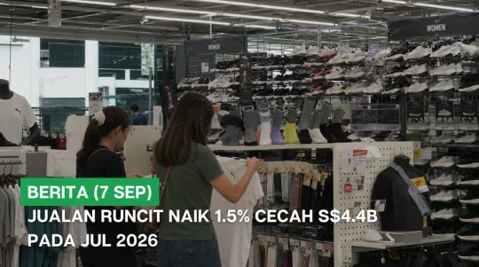 Barangan sukan pacu jualan runcit