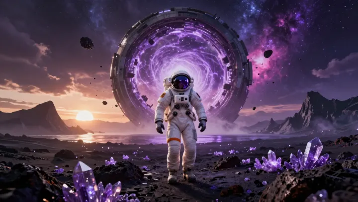 Why Space Portals Need Light