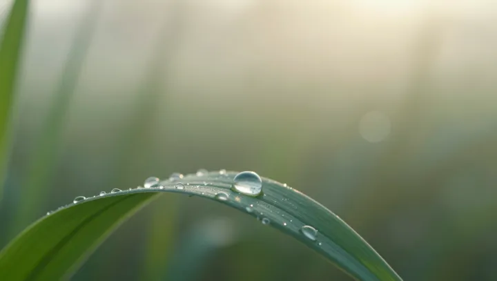 Why Water Beads on Leaves