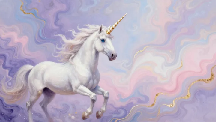 Why Marble Swirls Make Unicorns Move