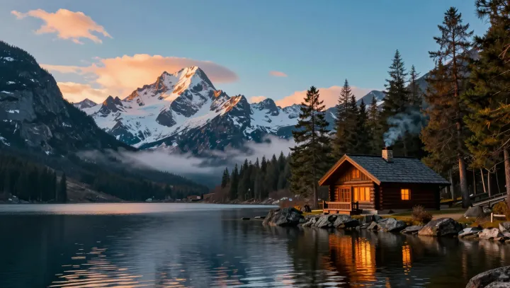 Why Calm Lakes Hold Mountains Whole
