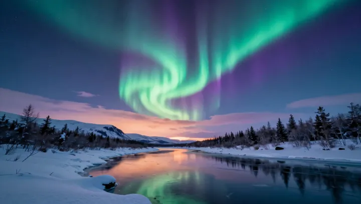 Why Auroras Do Not Thaw Frozen Ground