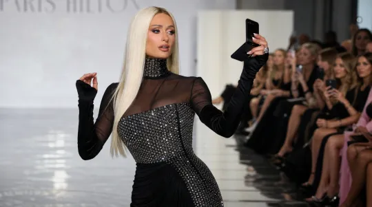 Paris Hilton Stuns in The Blonds Bodysuit