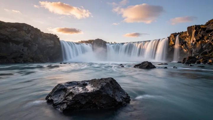 Why Waterfalls Turn to Curtains