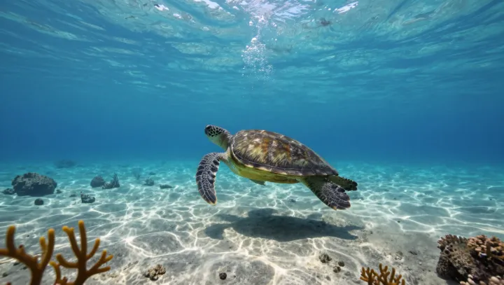 Sea Turtle Lungs Act as Ballast