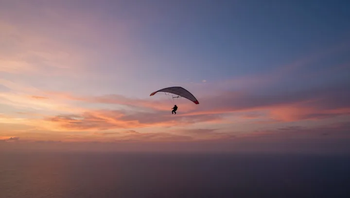 Body Weight Steers the Hang Glider