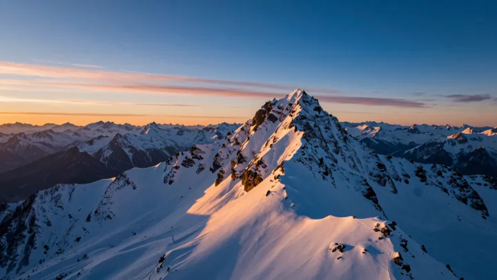 Why Dawn Turns Snowy Peaks Gold