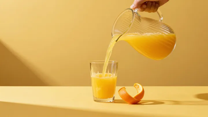 Why Ribbed Glass Makes Juice Look Painted