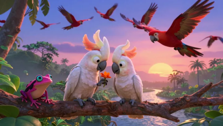 Why White Cockatoos Signal Beyond Color