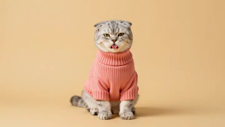 The Sweet Look of a Kitten Tongue